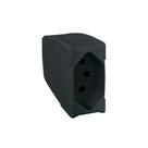 Plugue Prolongador 20A preto Pial