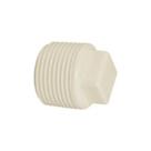 Plugue Roscável água Fria Branco 3/4"