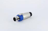 Plugue Speakon Macho 4 Pol Metal Conector Banhado Hs4fcm Hjh