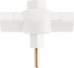 Plugue T 2P 10 A 250 V Tramontina Branco