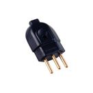 Plugue Tomada Macho 3 Pinos 2p+t 20a 250v Preto Tramontina