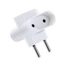 Plugue Três Saídas 10A/250V - Vidal Plugue Três Saídas 10A/250V - Vidal