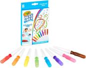 Plumones Pincel de Pintura Color Wonder Crayola 8 piezas sin Manchas para Niños