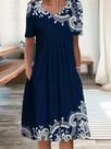 Plus size moda elegante vestido feminino solto vestido casual feminino novo temperamento