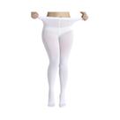 plus Size Slim Oversized Respirável Cor Sólida Nylon Meia-calça Elástica Moda Versátil Collants