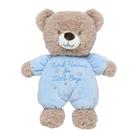 Plush Bear Rattle Baby Starters Little Me Thank Heaven Blue Plush Bear Rattle Baby Starters Little Me Thank Heaven Blue