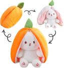Plush Bunny ULTHOOL Reversível para Morango e Cenoura 18 cm Plush Bunny ULTHOOL Reversível para Morango e Cenoura 18 cm