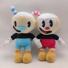 Plush Doll Cuphead Adventure Teacup King 24 cm para crianças Plush Doll Cuphead Adventure Teacup King 24 cm para crianças