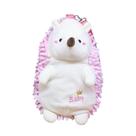 Plush Doll Hedgehog Bubble Tea, seguro para bebês, lavável