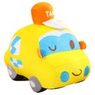 Plush Toy Doll Soft Cartoon Taxi Stuffed Car Vehicle 20 cm