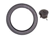 Pneu 18x2.50 + Camara Bico Reto Scooter