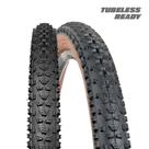 Pneu 29x2.25 Transition 60 TPI Tubeless Ready TR Kevlar 60 PSI sem Arame Preto com Faixa Marrom - On