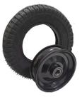 Pneu 375-8 + Roda Aro 8 Carretinha Moto Carrinho Industrial