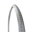 Pneu Antifuro Pu 24x1 3/8 Cinza Para Cadeira De Rodas