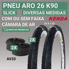 Pneu Aro 26 1.95 Pneu Aro 26 Bicicleta Pneu 26 1.1 2x2 Kenda K90 Diversas Faixas Bicicletas Classica
