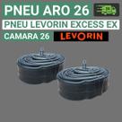 Pneu Aro 26 Bicicleta Pneu de Bicicleta Aro 26 Pneu Levorin Excesss Ex Pneu Aro 26 1.95