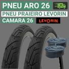 Pneu Aro 26 Bicicleta Pneu Praieiro Aro 26 Pneu 26 x 1.95 Pneu Balão Pneu Slick 30 PSI 50 PSI