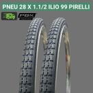 Pneu aro 28 bicicleta antiga Pneu bicicleta antiga pneu aro 28 X 1.1 2 Ilio Li 99 Pirelli