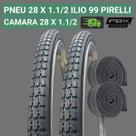 Pneu aro 28 bicicleta antiga Pneu bicicleta antiga pneu aro 28 X 1.1 2 Ilio Li 99 Pirelli