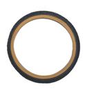 Pneu Bicicleta Aro 20x1.95-50-406 Slick Largo Faixa Amarela