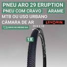 Pneu de Bicicleta Aro 29 Levorin Eruption 2.10 2.30 2.40