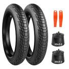 Pneu de bicicleta elétrica WEEROCK 20"x3.0 Heavy Duty com tubos