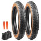 Pneu de bicicleta WEEROCK 20" x 7,5 cm de gordura com tubos internos