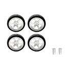 Pneu De Carro RC Em Escala 1/18 Para Upgrade, Pneu Duro Para Corrida E Drift Para Modelos LDRC 33mm