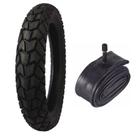 Pneu Dianteiro Bros 125 90/90-19 + Câmara De Ar Mj19 Aro 19