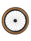 Pneu dobrável Schwalbe One 16 x 1.35 (35-349) Brompton preto com faixa bege - Q100054
