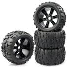 Pneu e aros de caminhão RC Aimrock 17 mm Hex para 1/8 Kraton 1/10 Maxx E-Revo