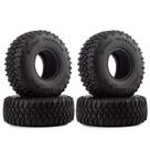 Pneu INJORA 1,55 Polegadas para Carros RC Crawler D90 TF2 Tamiya CC01