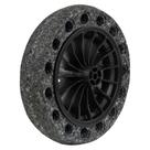 Pneu Maciço Tramontina Borracha Macia Roda Plástica 8" para Carrinho Mão