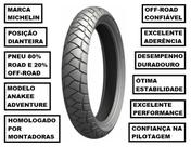 Pneu Michelin Dianteiro 120/70-19 Anakee Adventure R 1200 GS Adventure