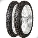 Pneu Moto 110/90-17 + 90/90-19 Bros125/150/160 Xre 190 MT 60 Com Câmara Nopeus Robust