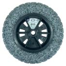 Pneu Para Carrinho De Mão Completo Maciço-Macio Eixo Extraforte Force