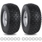 Pneu para cortador de grama phepetroll 15x6x6, 4 lonas, kit com 2 unidades