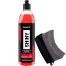 Pneu Pretinho Brilho e Proteção Hidrorepelencia Shiny 500ml Aplicador de Pretinho Detailer