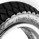 Pneu Traseiro Moto Bros 125 150 160 Xre 190 300 Crosser 150 Aro17 110/90-17 Pro Tork At100
