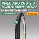 Pneu Urbano Para Bicicleta Aro 26 2.00 Pirelli Phantom Street