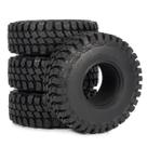 Pneus 1/10 RC Crawler 1.9 Rubber 110x40mm para Gen7 Gen8 SCX10 Pneus 1/10 RC Crawler 1.9 Rubber 110x40mm para Gen7 Gen8 SCX10