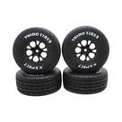 Pneus De Caminhão De Curto Curso 110mm 4pçs YSIDO Com Roda Hexagonal 12mm Para Carros RC Slash Arrma