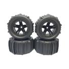 Pneus De Neve E Areia 4 Peças Para Carros RC Off-road Wltoys 1/14 1/16 1/18 - Pneu E Roda Para