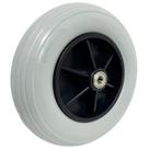 Pneus de rodízio dianteiro traseiro de borracha sólida Caster 8x2 (200x50) para cadeiras de rodas Pmsanzay
