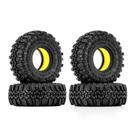 Pneus e Insertos para Carros de Esteira RC TRX4M, SCX24 (1/18 e 1/24)