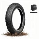 Pneus para bicicleta kulifoo 26x4.0 Fat Tire à prova de furos