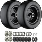 Pneus para cortador de grama Cubesprings 11x4.00-5 Flat Free, pacote com 2