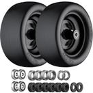 Pneus para cortador de grama Cubesprings 13x6.50-6 sem furo, 2 unidades