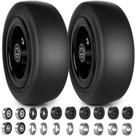 Pneus para cortador de grama Phepetroll 11x4.00-5, maciços e lisos