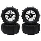 Pneus RC Paddles Buggy com rodas 1:16 para Snow Sand GDOOL
